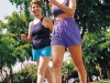 Two-happy-women-walking-exercising